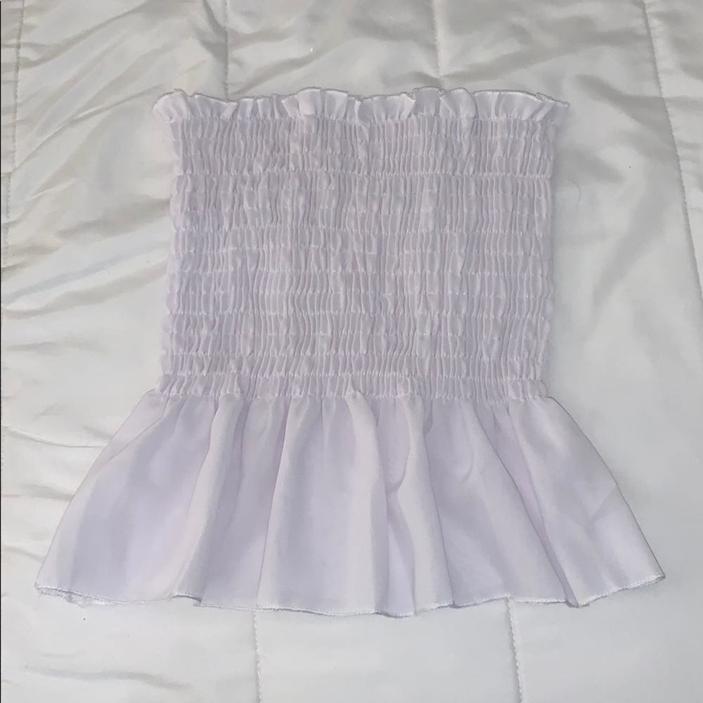 Kamissy Women’s Peplum Tube Top